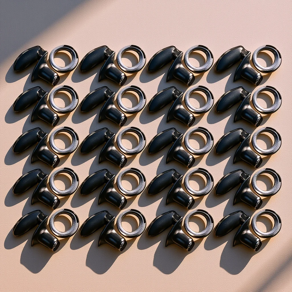 

20Pcs Decorative Shoelace Hooks Brass Shoe Buckle Accessories DIY Boot Lace Repair Kit Metal Fixing Supplies for Outdoor