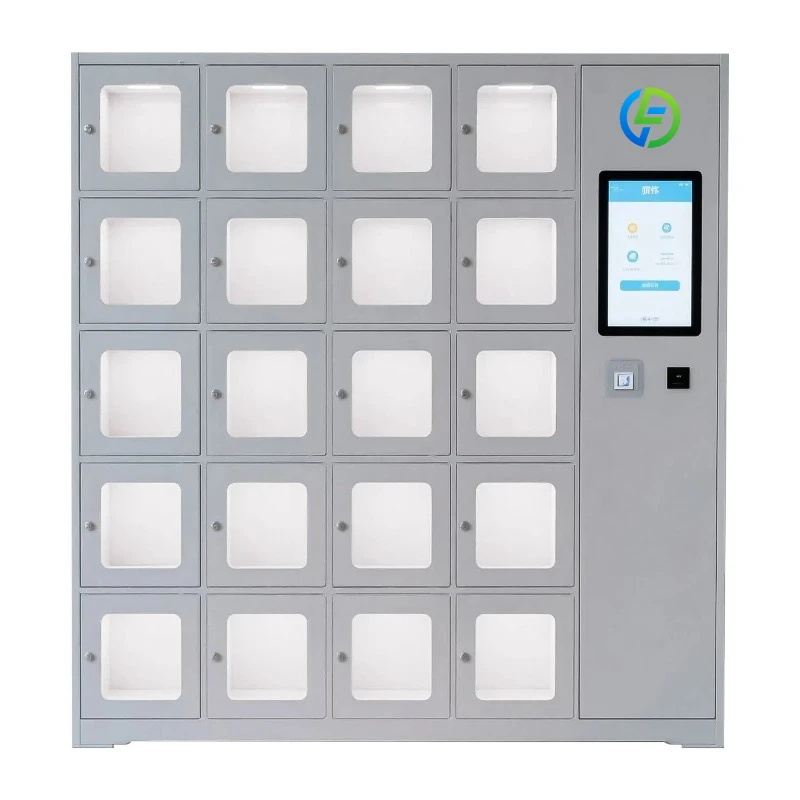 Custom Innovative Smart Locker Metal Storage Cabinet Vending Machine for Sale FL Customized Multi-grid Vending Machine