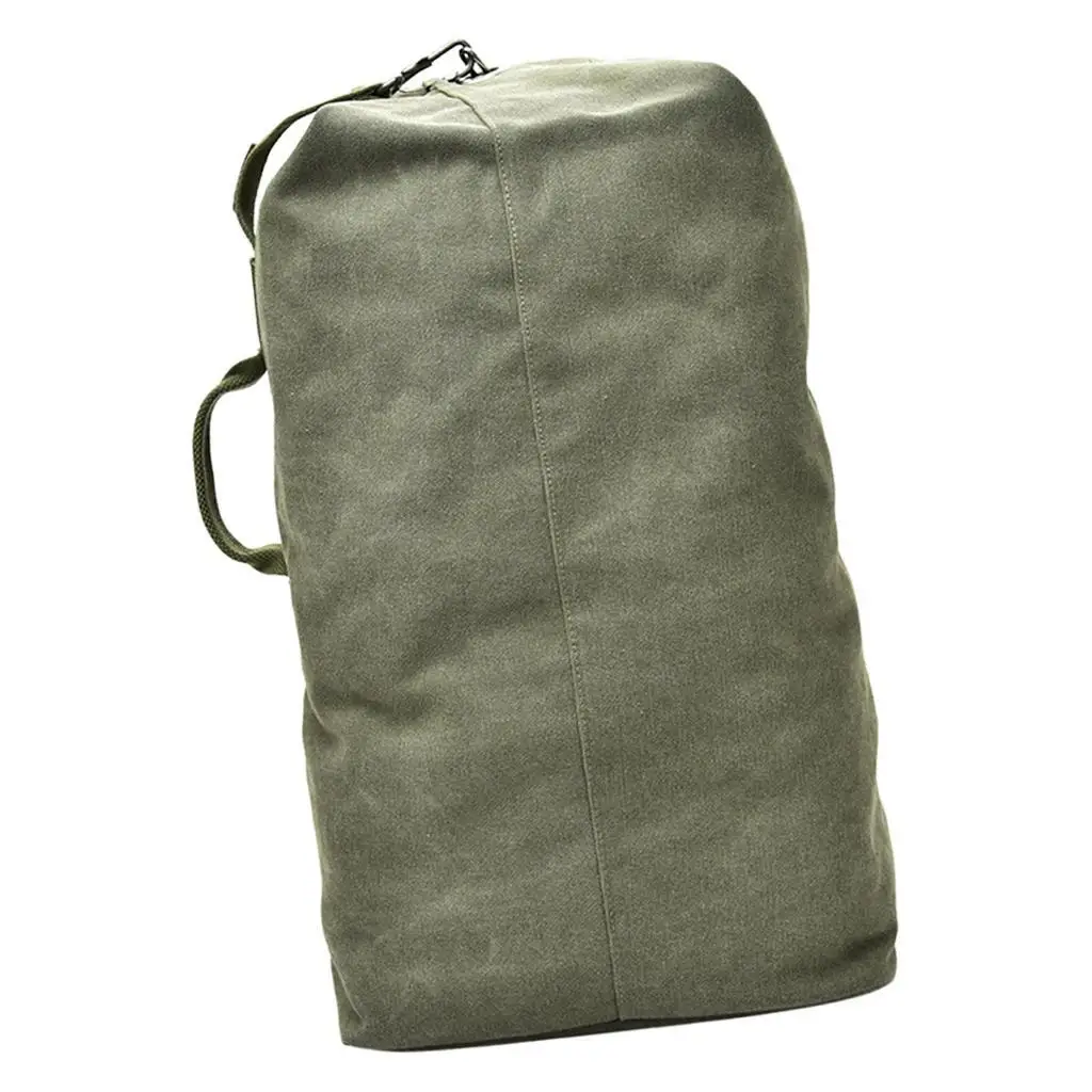 Outdoor Canvas Hiking Backpack Sport Rucksack Travel Duffel Bag - view 3