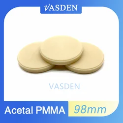 Acetal/Flexible PMMA Disc A1 A2 A3 A3.5 Colors Block Dental Lab Supplies Open System CADCAM Milling Blank Denture Framework