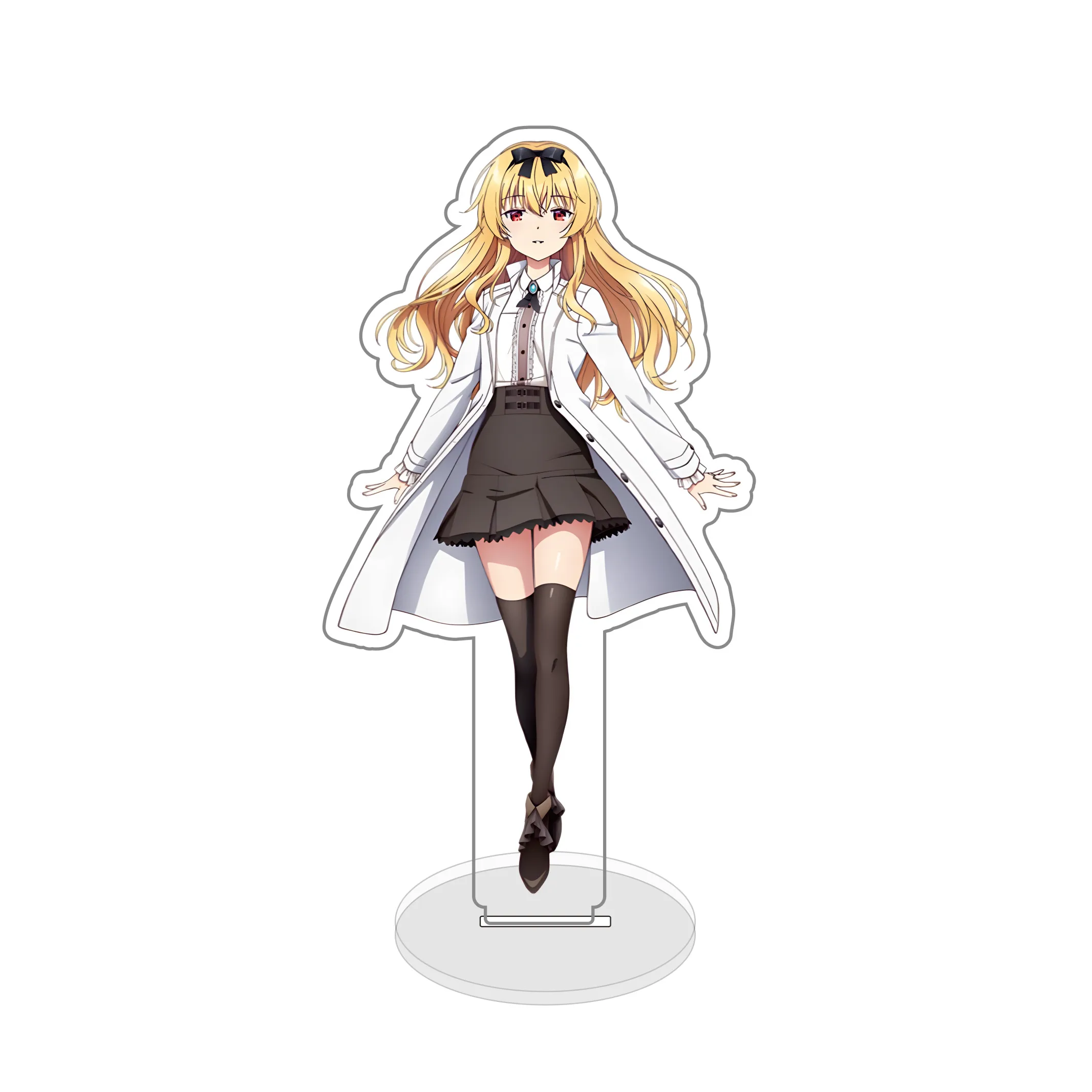 Anime Arifureta Shokugyou De Sekai Saikyou Acrylic Stand Hajime Nagumo Yue Shea Haulia Cosplay Model Plate Desk Decor Collection