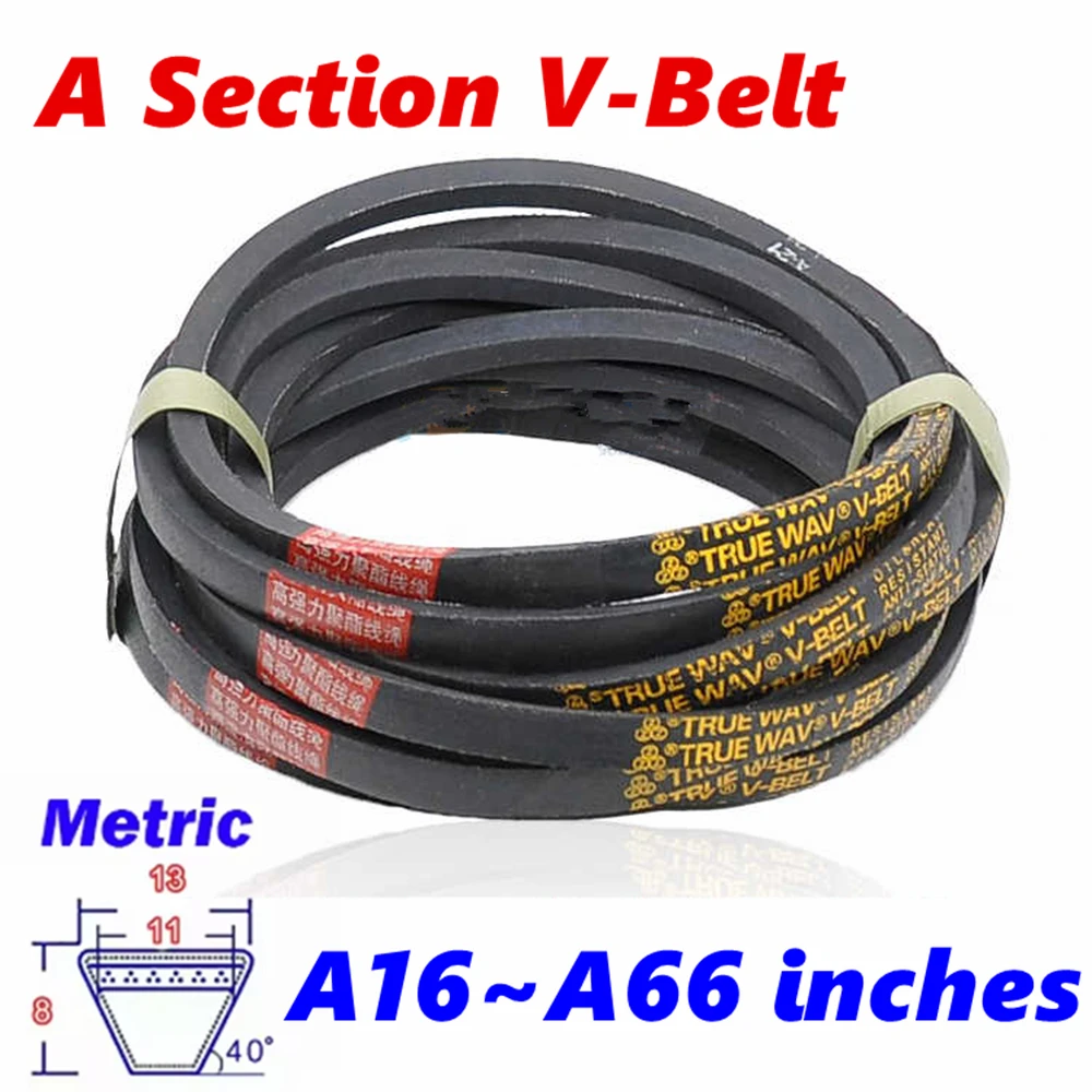 A16 A19 A20 A21 A22 A23 A24 A25 A26 A27 A28 A29 A Section V-BelT-K Inch Size High Wear-Resistant Automobile Cinta transportadora