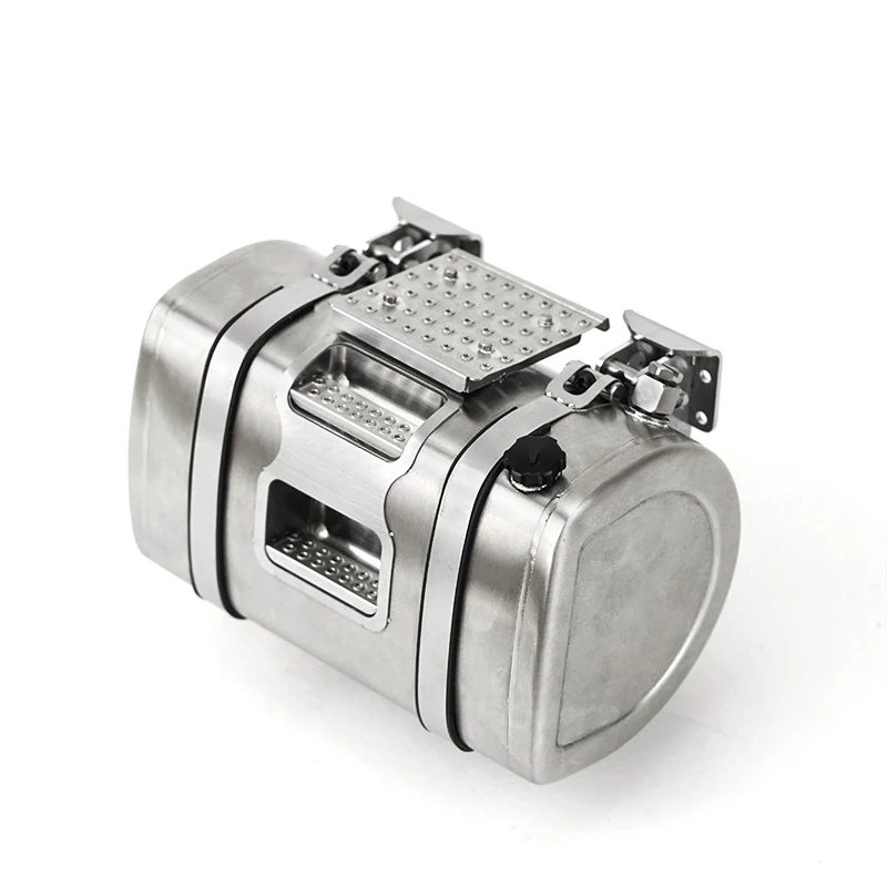 LESU Metalowy Czołg 90mm-150mm do Ciągników RC 1/14 Tamiyaya Fh16 DIY Model Przyczepy Zdalnie Sterowanej Części Zabawki dla Dorosłych