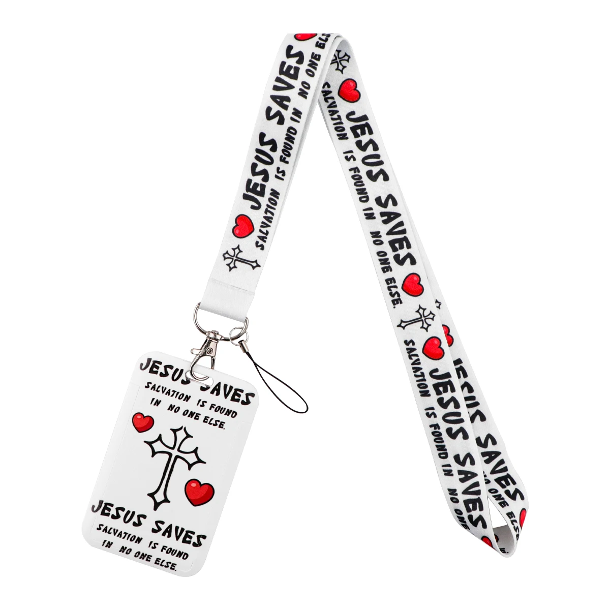 Mix Theme Cartoon Quotations Lanyard For Student Bus ID Card Cute Cat Dog Keychain Badge Holder Keyring Neck Straps Accessories - Image 2