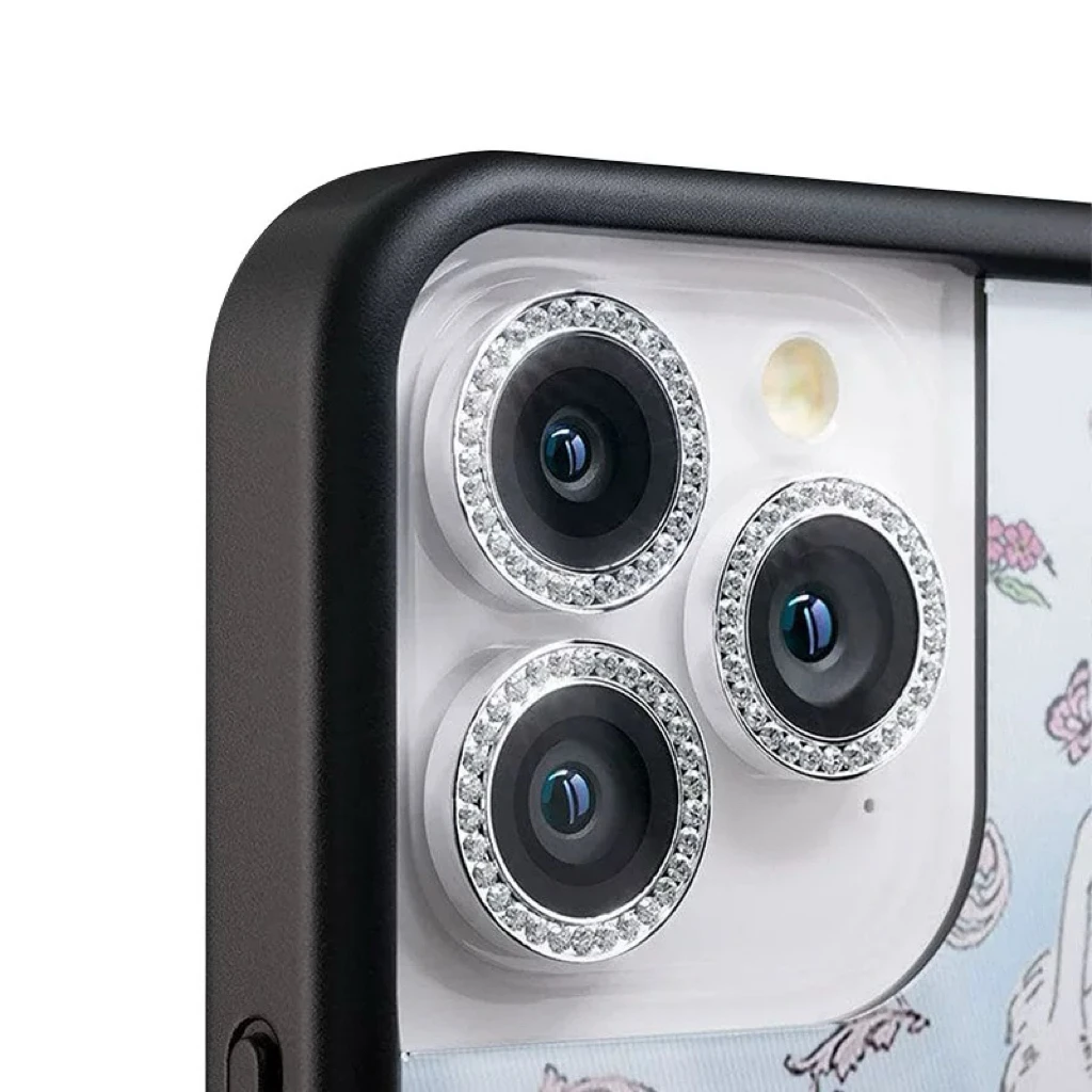 

Mobile phone lens film, suitable for iPhone, rear camera lens film lens sticker flash diamond
