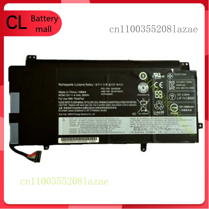 

New Genuine Battery for Lenovo ThinkPad Yoga 15 00HW008 00HW009 00HW014 Series