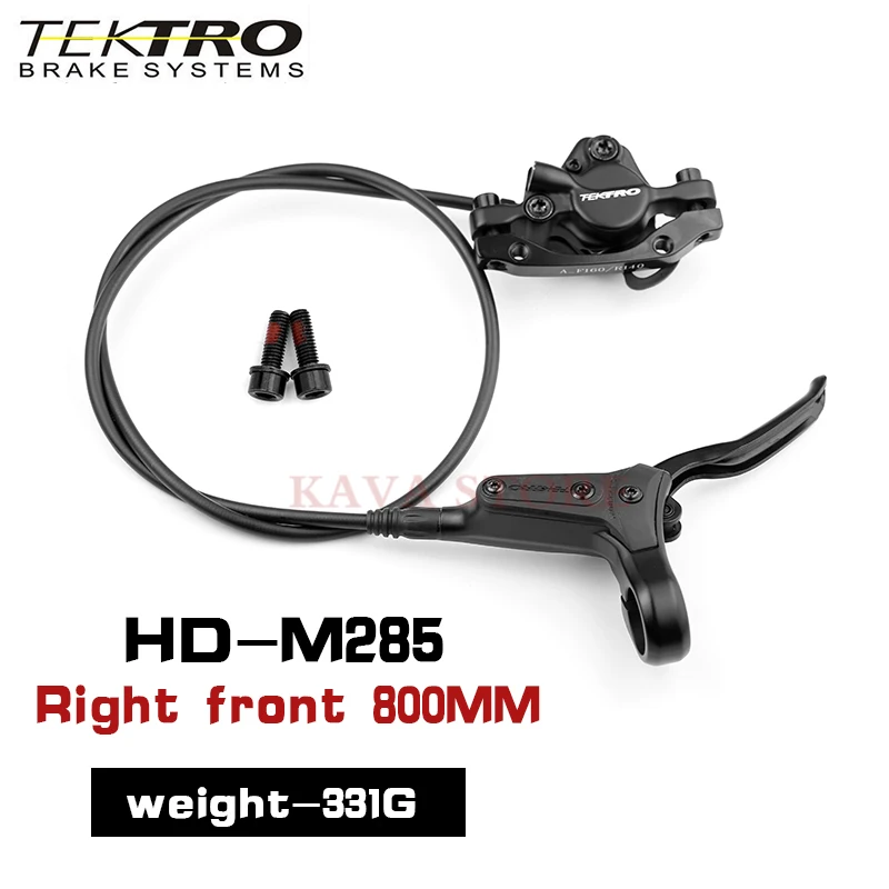 TEKTRO HD-M285 M275 bicycle hydraulic disc brake MTB800/1500mm, with 160/180/203mm disc mountain bike brake