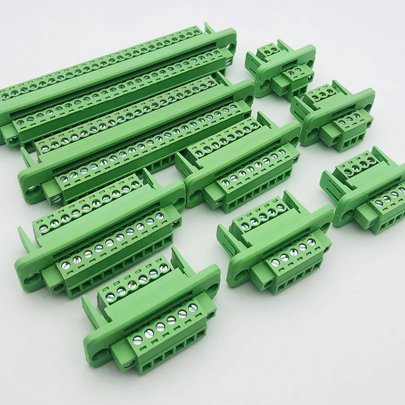 1Set Pitch 3,81mm 2P/3P/4P/5P/6P/8P/9P Steckbare Terminal Block Stecker JM15EDGKM 3,81mm Pitch – Detail 11