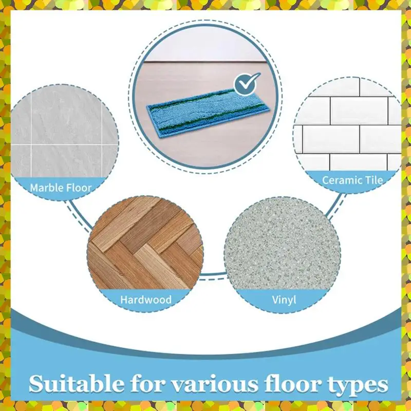 AGLH Nasswischpads für Irobot Braava Jet M6 Serie (6110) (6012) (6112) (6113) Ultimate Robot Mops Zubehör Teile