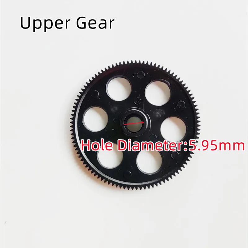 2PCS as Showing Main Gear Upper Lower A B 4.1CM 41MM 0.4M 100T For LH1306 R/C Helicopter Rc Spare Parts Accessories