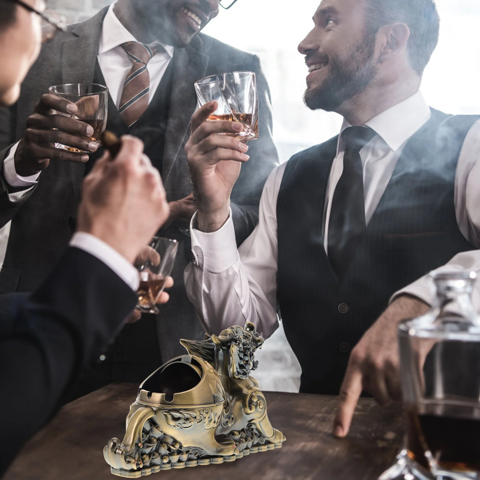

ash tray household table ashtray holder wear resistant ashtray desktop ash tray home supply ash holder for home decoration