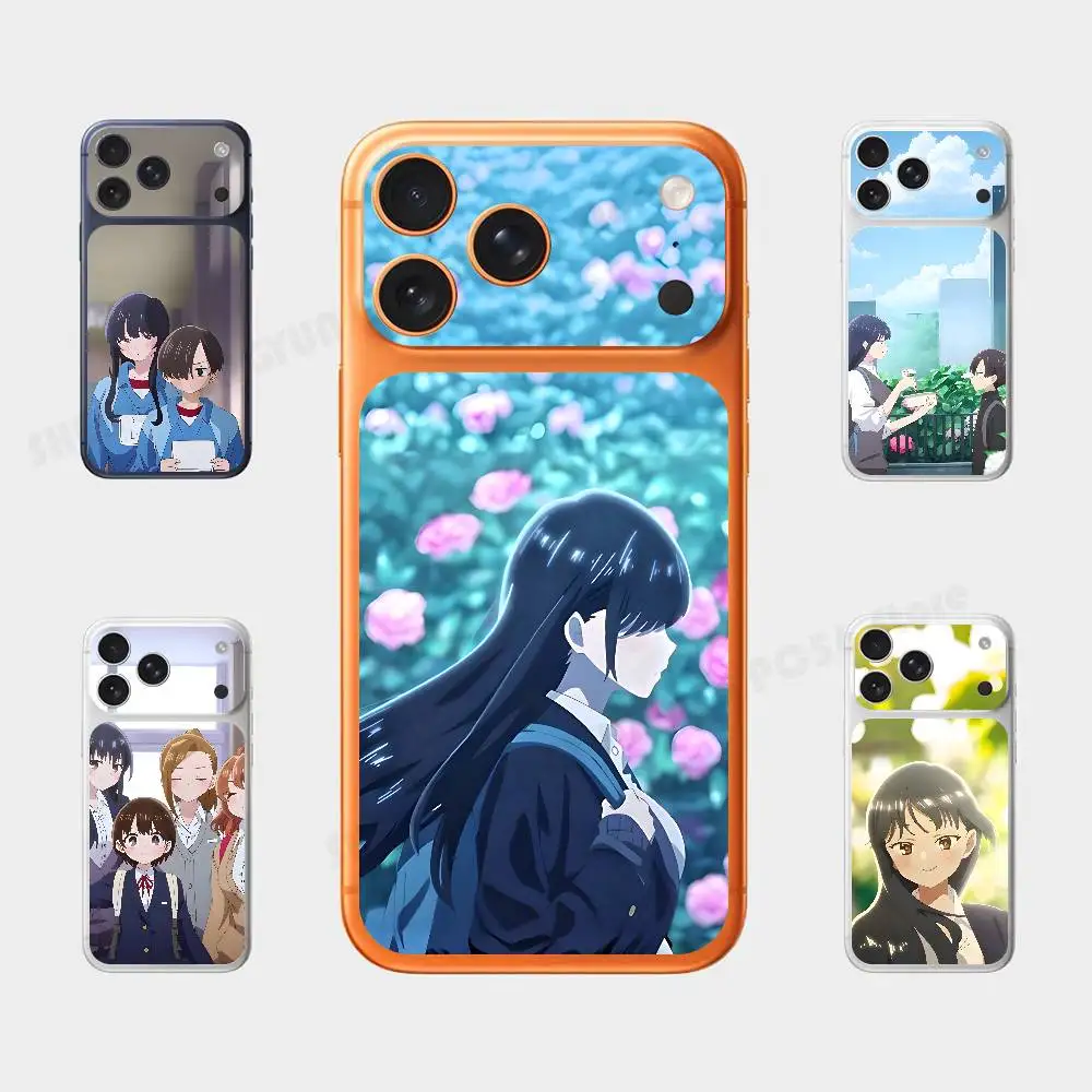 

Anime I-Ichikawa A-Anna Plain Decal Skin For IPhone17 Pro ProMax Back Film Cover Wrap Anti-scratch Durable Sticker