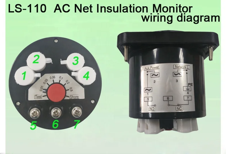 New Hot Sale Smart LS-110 AC380V AC Network Insulation Electrical Resistance OHMMETER