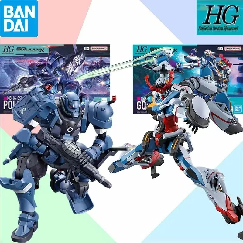 

Bandai HG 1/144 HGUC Gundam GQuuuuuuX Model Kit Anime Fighter Assembly Model Anime Action Figure Toy Gift for Kids