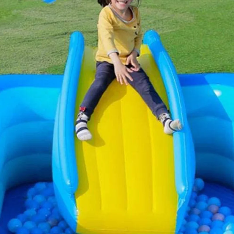 Inflatable Pool Slide for Kids - Easy Install, Perfect for Indoor/Outdoor Pool, Beach, Garden, Backyard Water Parties