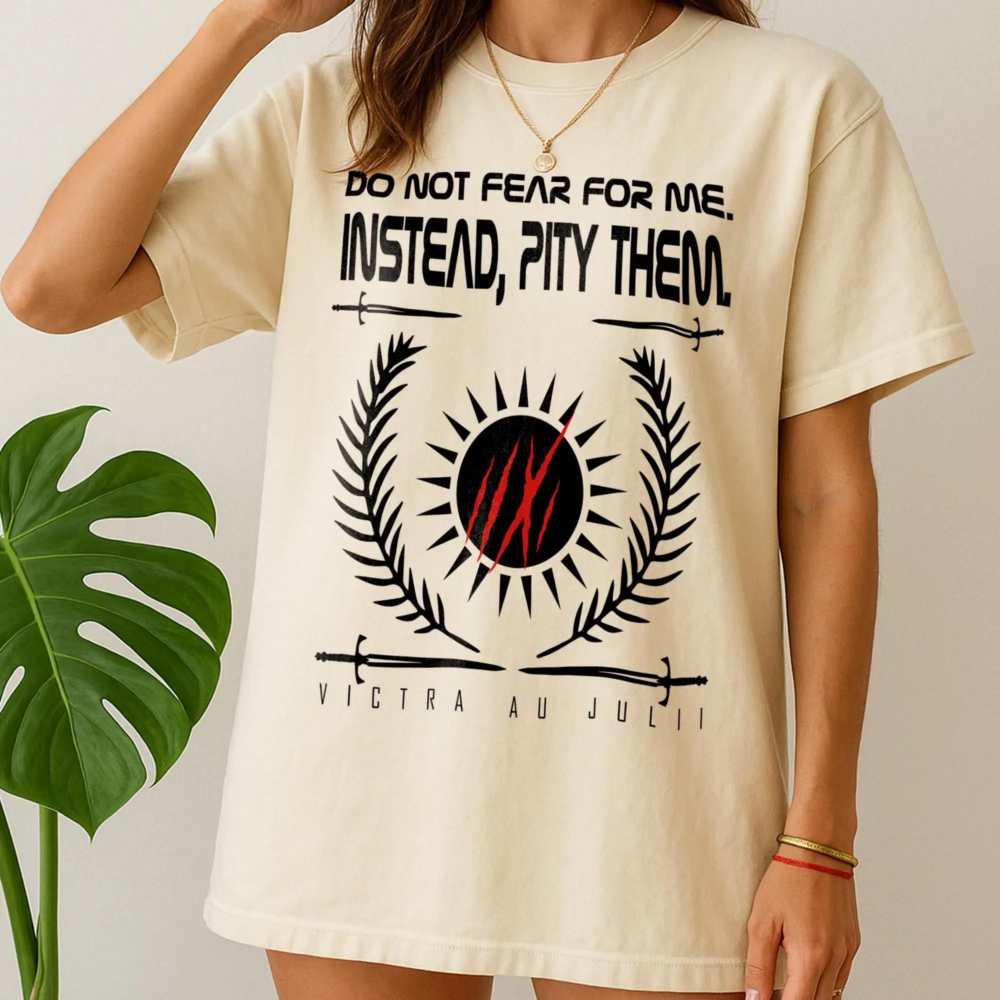 Victra, Pity Them, Red Rising Comfort Shirt, Men's & Women's Clothes Gift Tee T-shirt