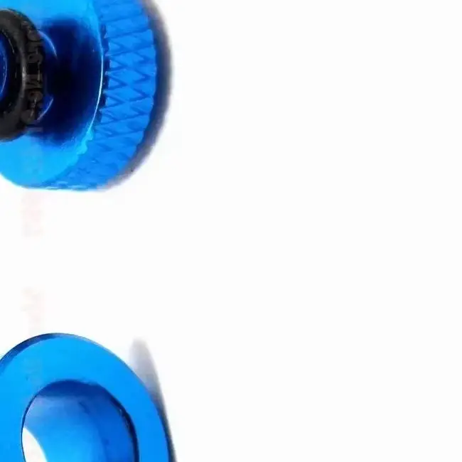 2Pcs Aluminum Fuel Pipe Plug Dot Filler Gas Glow Cap Blue Red Gold Nozzle for RC Nitro Airplane Colored Parts