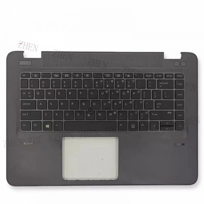 

Y для HP Zbook 15u G3 упор для рук 937111-001 черный с клавиатурой с подсветкой