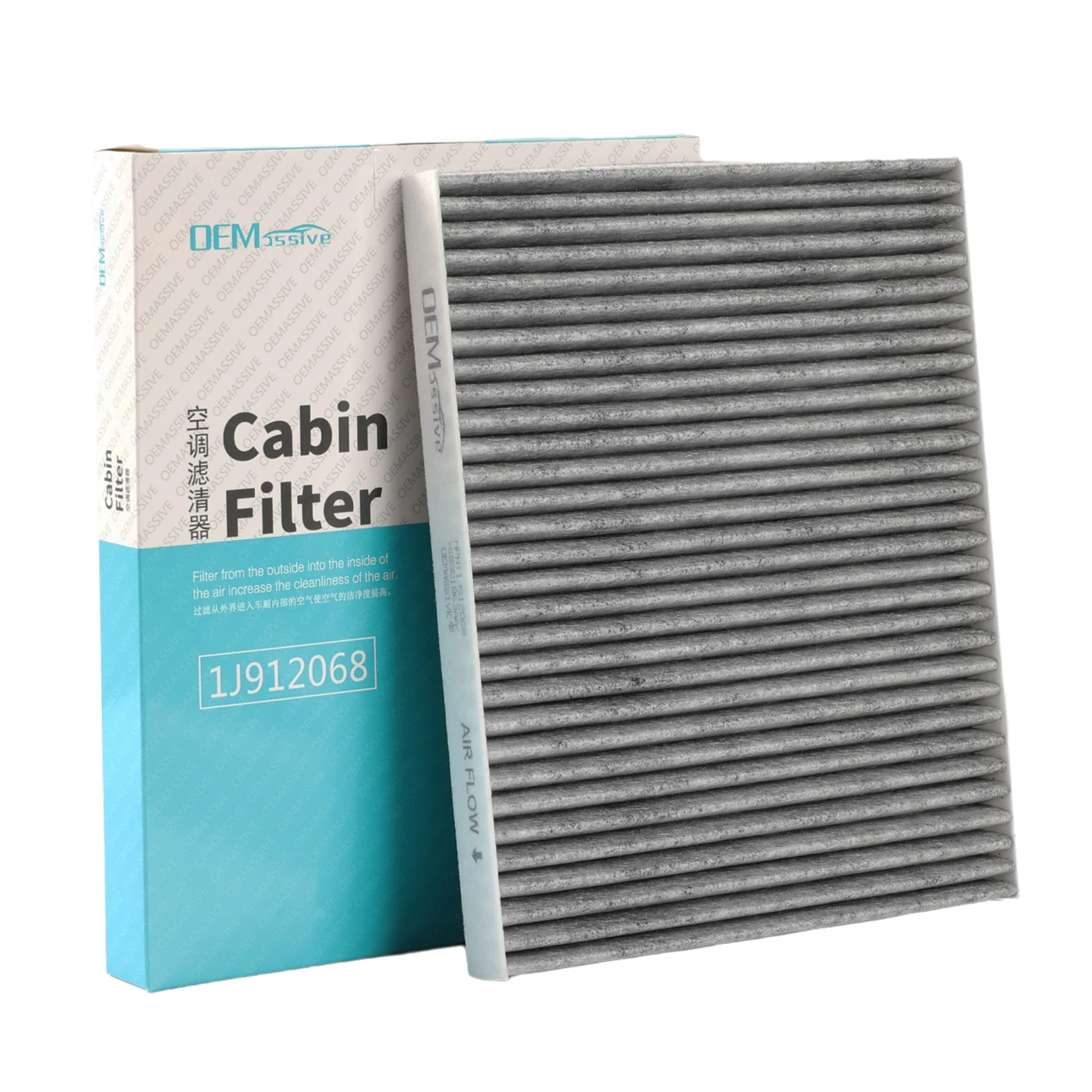 Pollen Cabin Air Filter 68301863AA For Jeep Gladiator JT 3.6L Wrangler MK4 JL 2.0L 3.6L 6.4L 2018 2019 2020 2021 2022 2023 2024