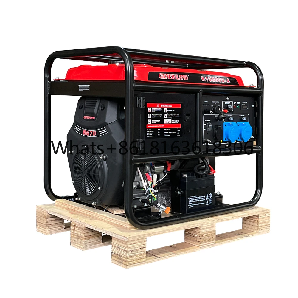 11000E small gas 24v dc generator 10kw residential standby generators on hot selling