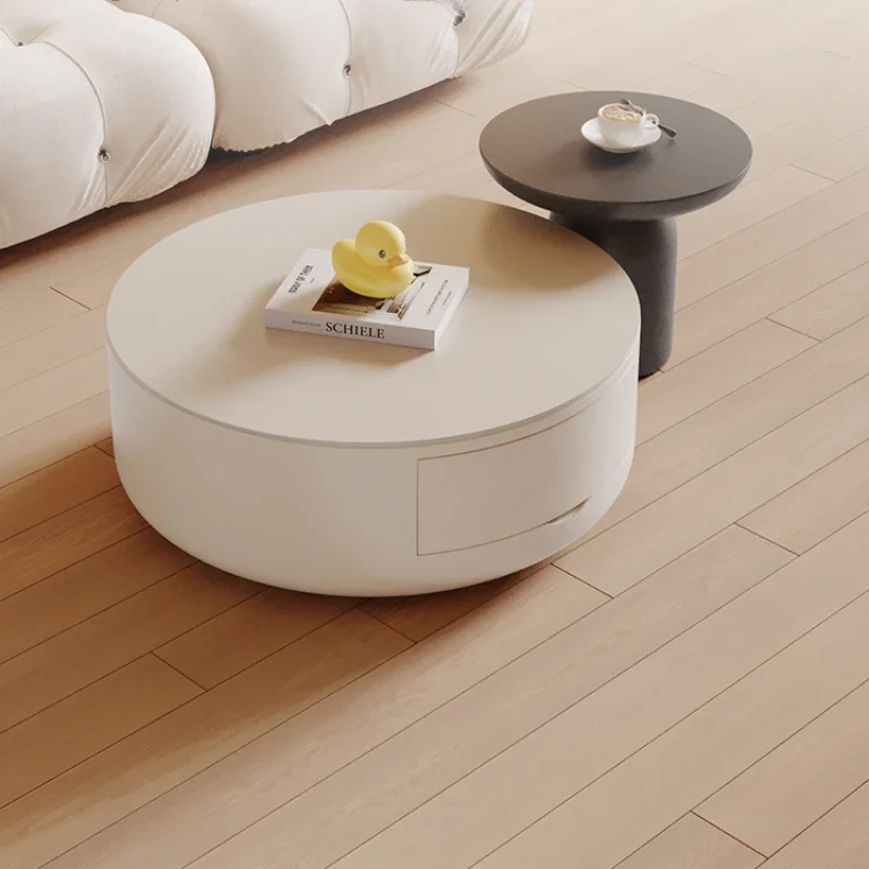 

Simple Nordic Coffee Tables Modern Round Floor Small Coffee Table White Minimalist Couchtisch Wohnzimmer Furniture For Home