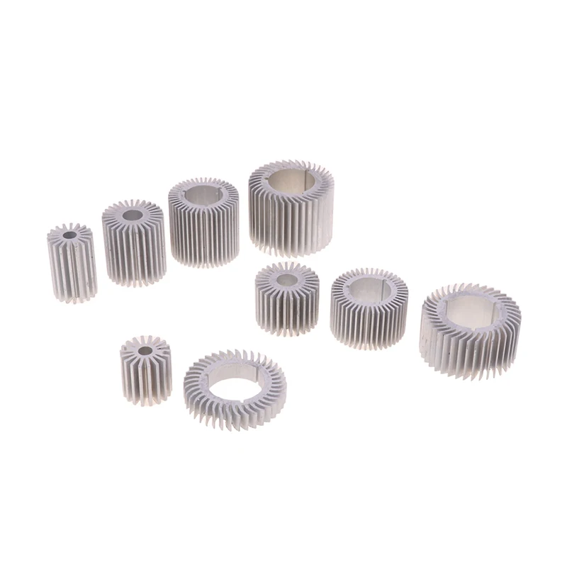 SI 1pc new aluminum 20mm 27.5mm 32mm 40mm 1W 3W Radiator High-power Aluminum Led Radiator Led Light Heatsink