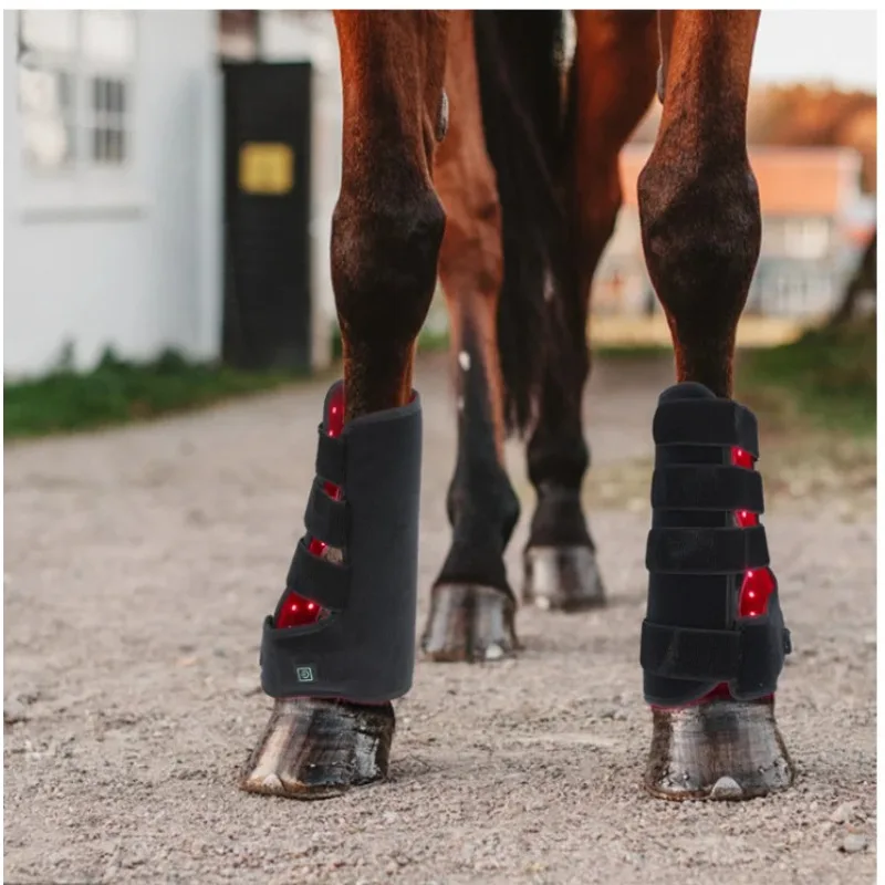 LED Red Light Near Infrared Light Pet Horse LightTherapy Led Lamp Horse Red Light Therapy Pad Machine Black for Horse