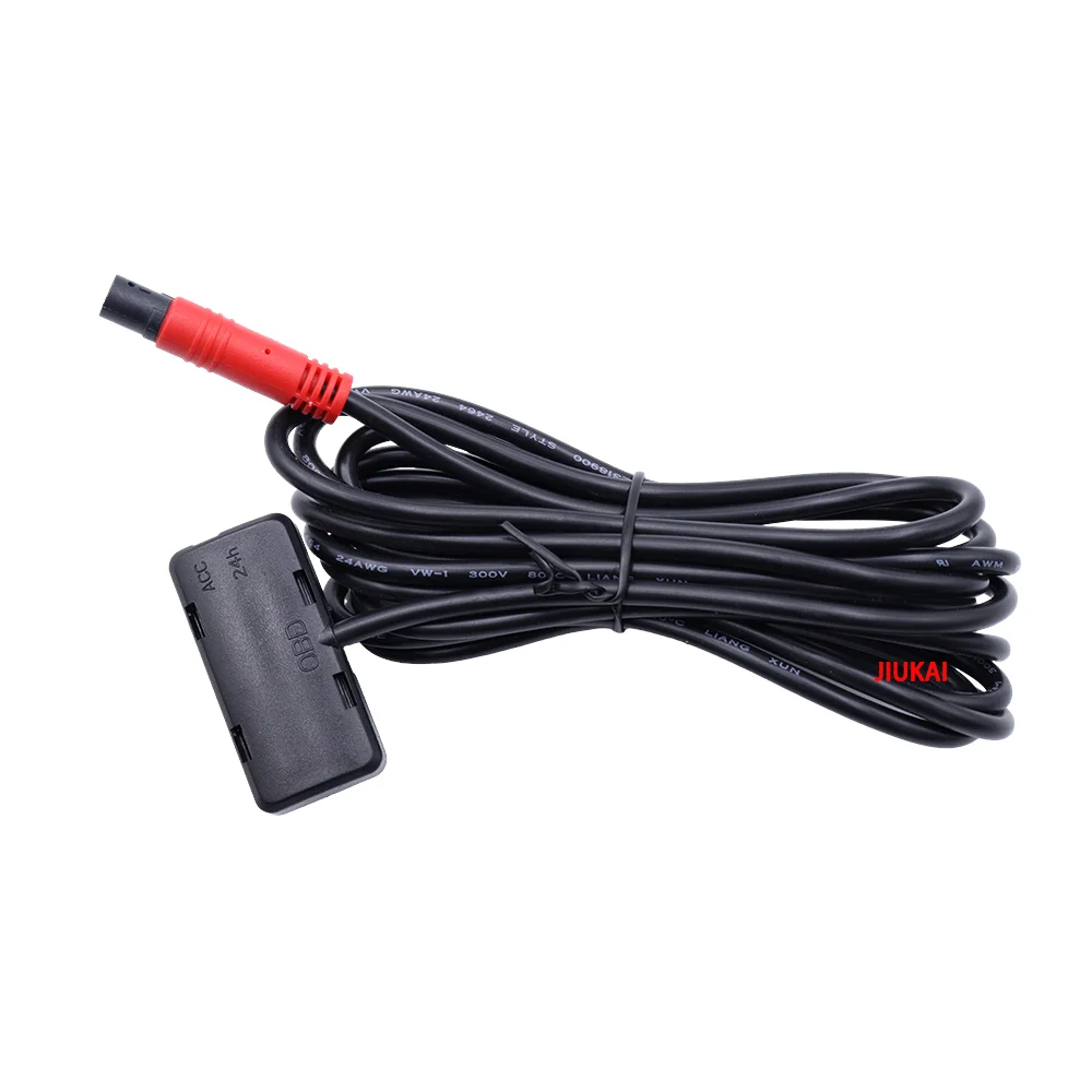 For Customization Plug And Play Power 8 Pins OBD SUB Cable Just Use Car Dvr Video Recorder Dash Cam Camera (Not Support Return)
