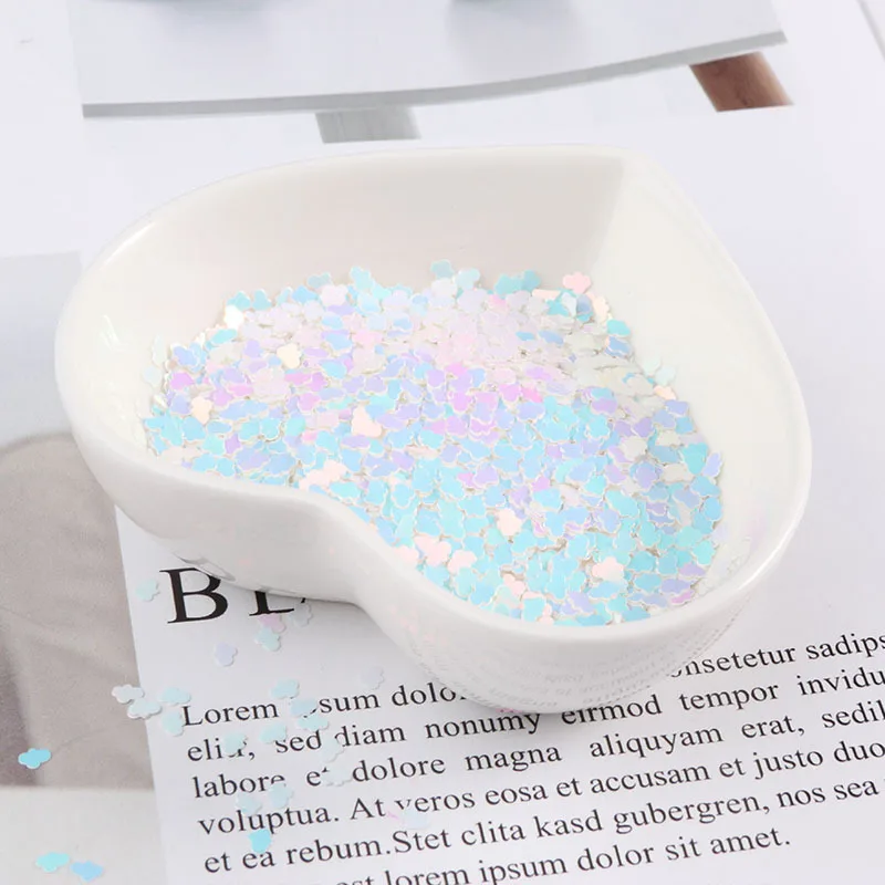 3mm Ultra Thin Cloud Sequins Nail Art,Body Painting Decor,Cream Glue,Epoxy Resin,Shaker,Slime,Jewelry &Bag DIY Craft Accessories