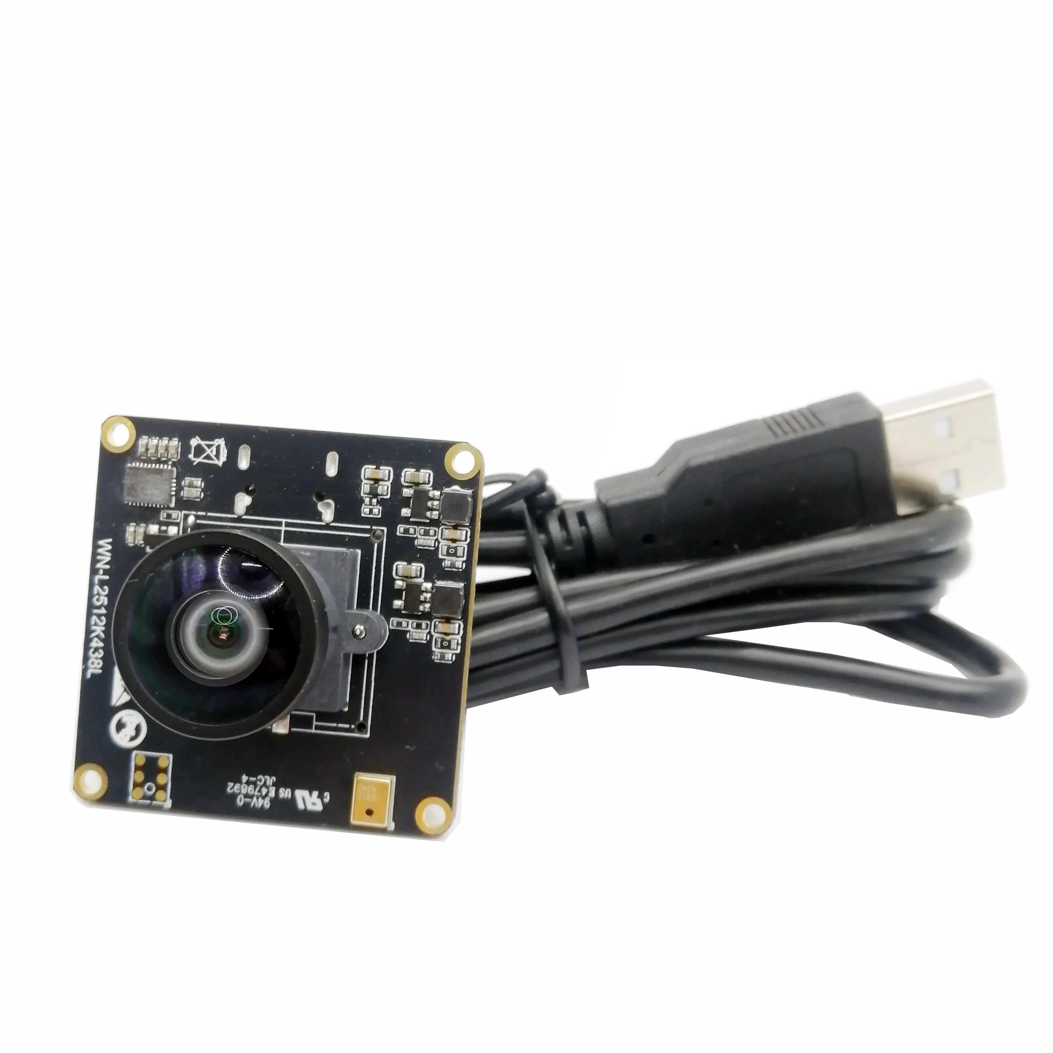 4K 60FPS USB3.0 Camera Module with IMX274 Sensor, FF 112° Type-C Interface, Plug-and-Play 2D-DNR,3D-DNR for PC, Laptop