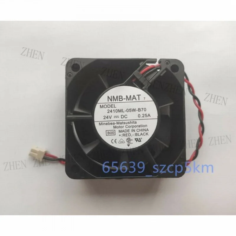 

Y NMB 2410ML-05W-B70 Вентилятор 6 СМ 24 В 0,25 А 60*60*25 мм 2-контактный КОРПУС ОХЛАЖДАЮЩИЙ ВЕНТИЛЯТОР