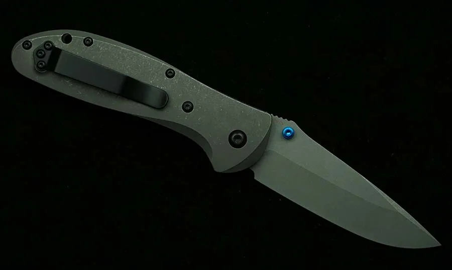 New BM551/551-1 Real VG10 Mark 20CV Blade Titanium Handle Copper Gasket Folding Knife Outdoor Camping Hunting Survival EDC Tools