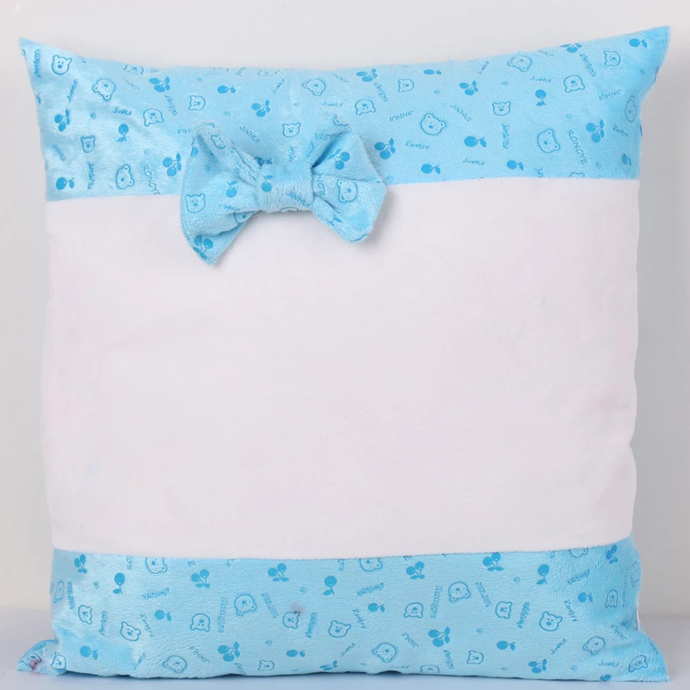 

10pcs Sublimation Blanks Throw Pillow case Heat Transfer Cushion Covers with Invisible Zippers for DIY Printing Sofa Coach Decor