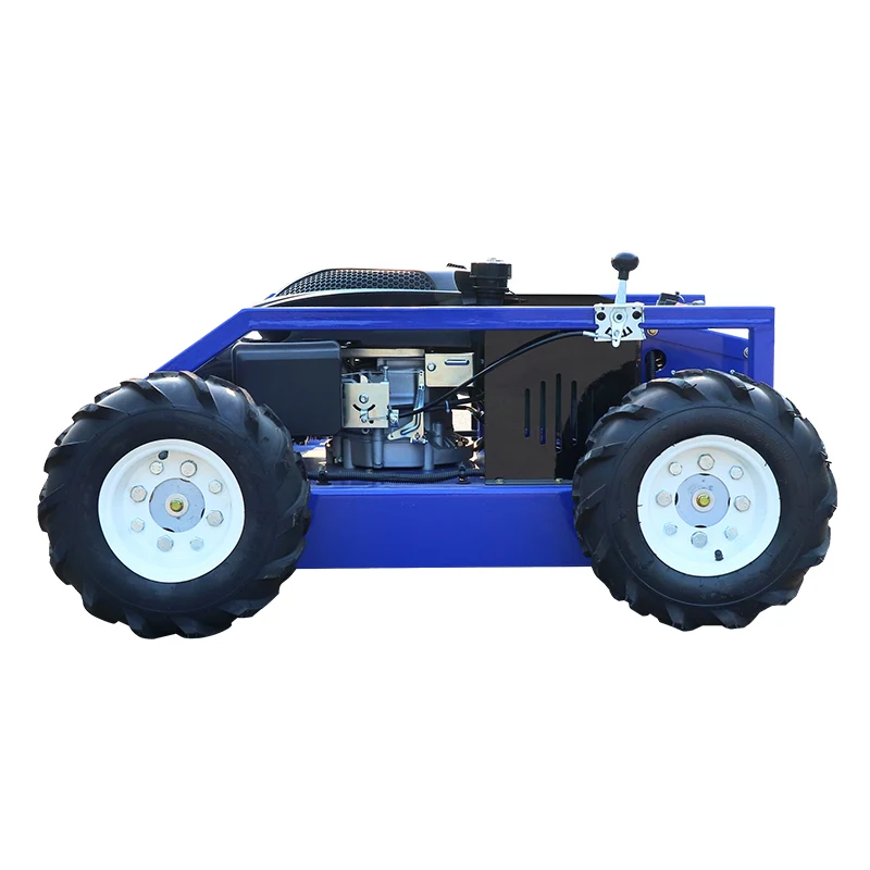 Aangepaste groothandel directe verkoop snijbreedte 500 mm nul rotatie kleine robot industriële afstandsbediening grasmaaier met spoor
