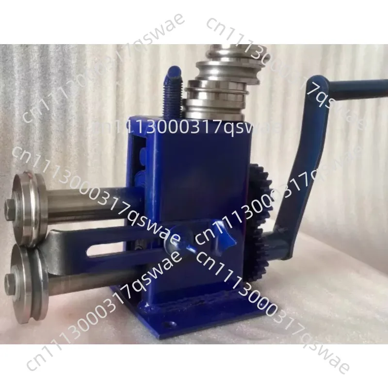 Machine Aluminum sheet pipe elbow  Bite starting machine Hand crank
