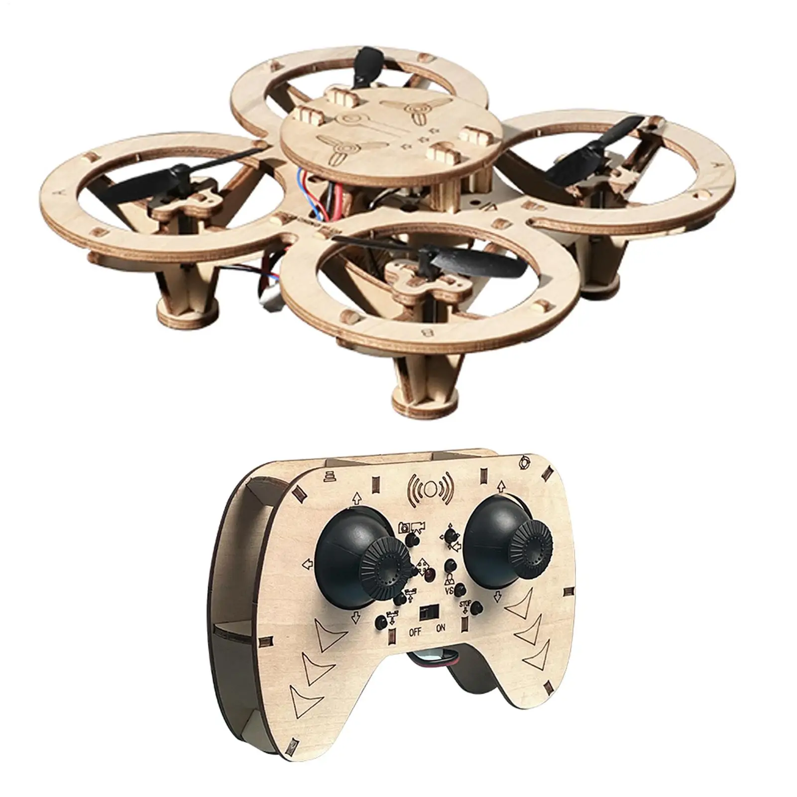 diy-wooden-flying-toy-remote-control-aircraft-diy-assembly-toy-wooden-model-kit-quadcopters-educational-learning-props