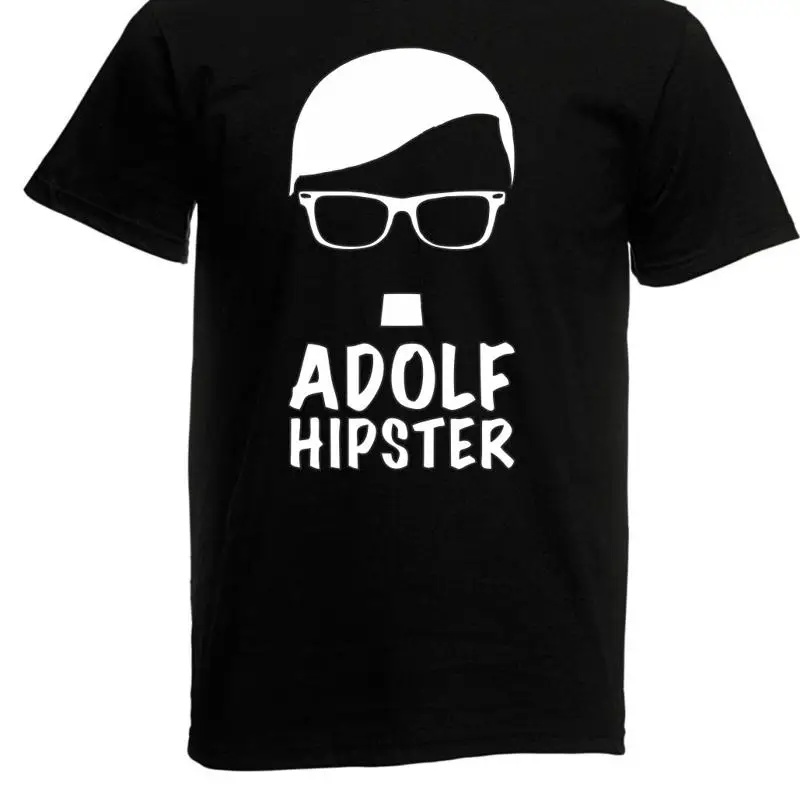 Camiseta para hombre L Adolf Hipster talla L hasta 5XL