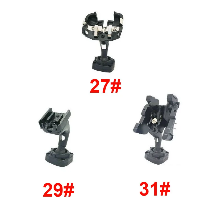 HGDO NO.27 NO.29 NO.31 Universal Car Dash Cam Rearview Mirror Mount Bracket Black Aluminum Alloy 180° Rotatable Holder