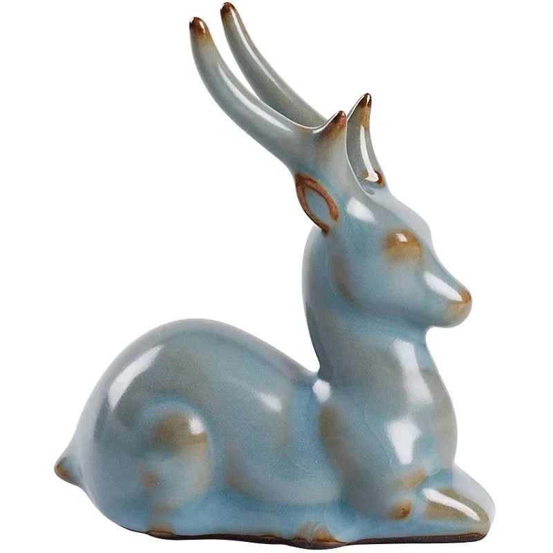 Ru kiln tea pet tea, high-quality creative opening film can raise ceramic tea table