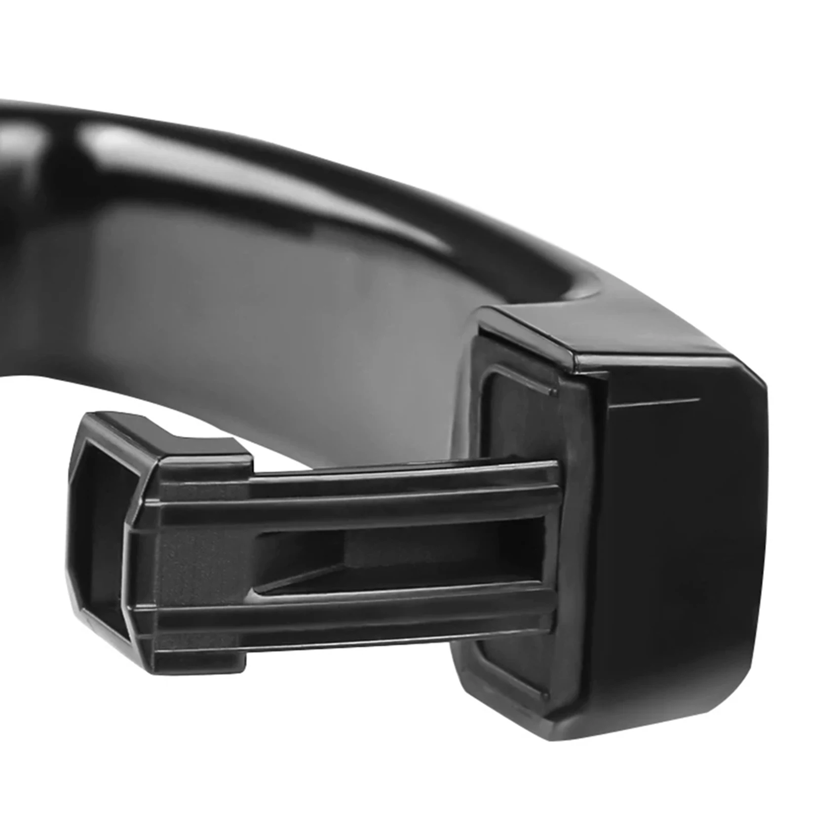 Plain 4X Front Left And Right With Keyhole Glossy Black ABS Door Outer Handle Covers For Captiva Sport/Aveo/Saturn
