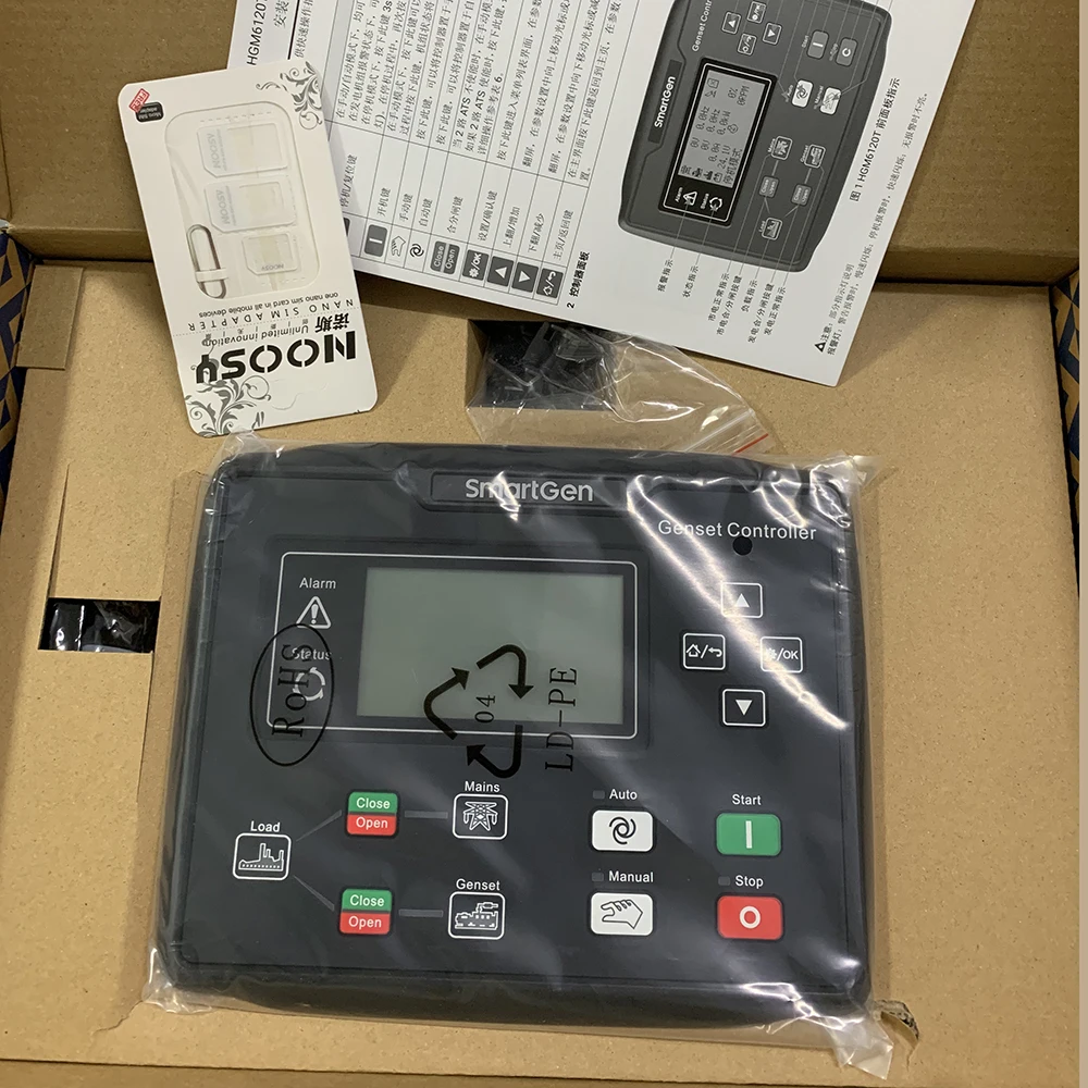 HGM6120T SmartGen Original Communication Base Station Generator Set Controller Engine Module