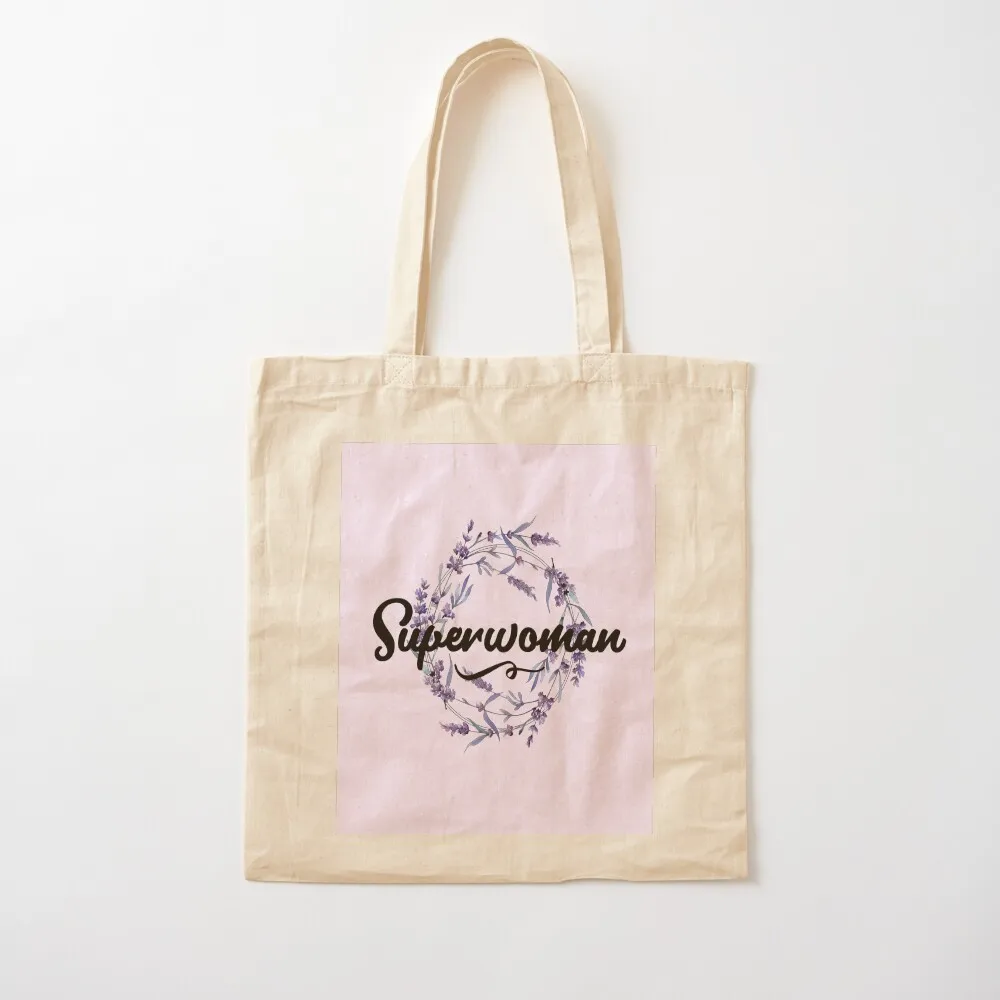 Awesome Superwoman quote design Tote Bag Shopping bags foldable reusable bag Cloth bag