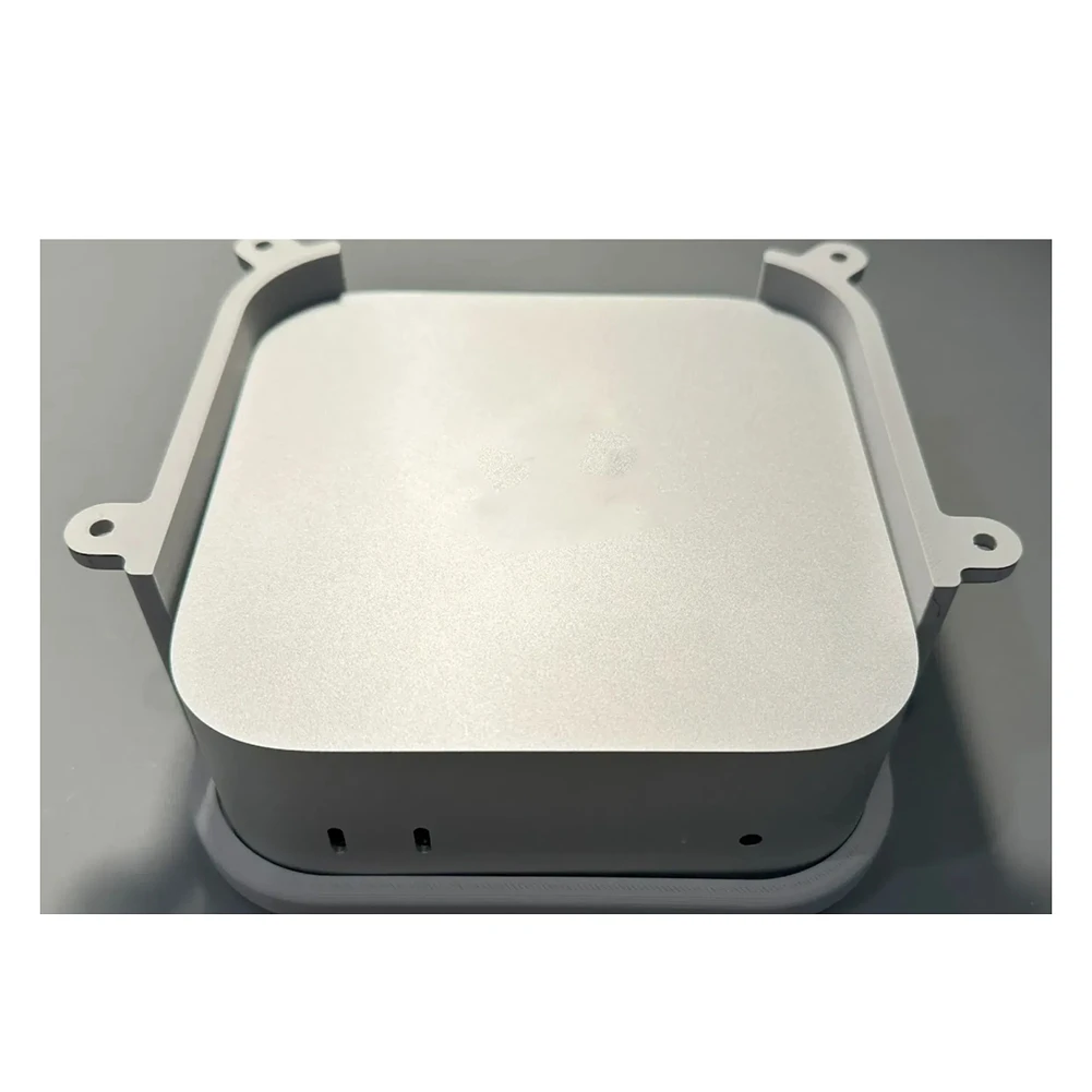 

Для Mac Mini 2024 под настольной подставкой — надежный держатель M4/M4pro, чехол для Mac Mini с защитой от падения, основные аксессуары для Mac Mini