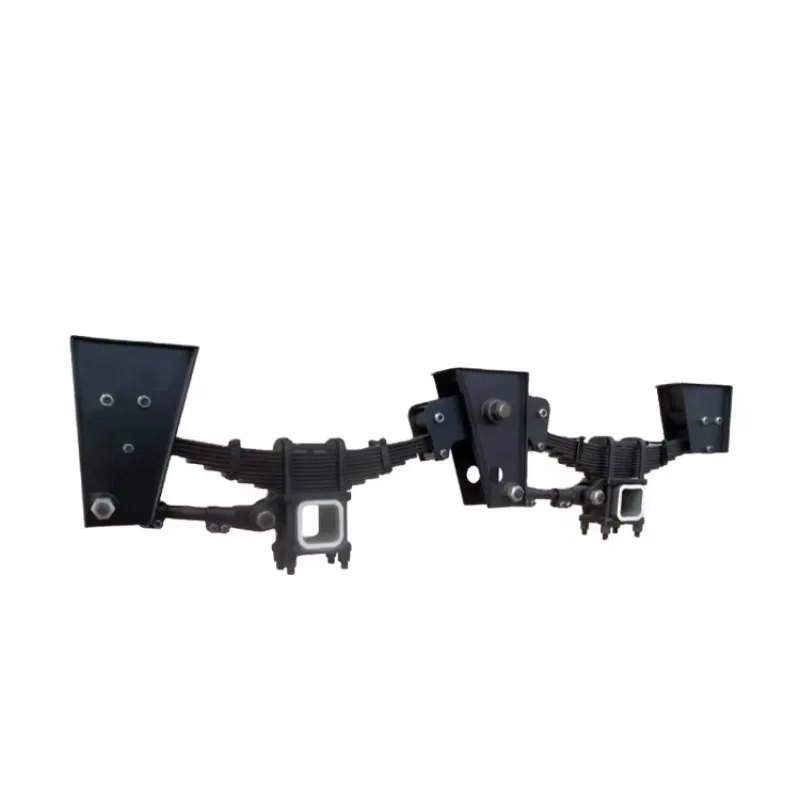 Three-Axis German Style Mechanical Suspension Trailer Axle Steel Semitrailer Axle