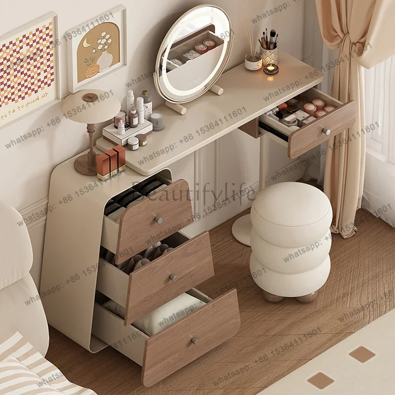 ld Makeup Storage Vanity Table Bedroom Mobile Living Room Modern Luxury Dressing Table Women Mesa De Maquillaje