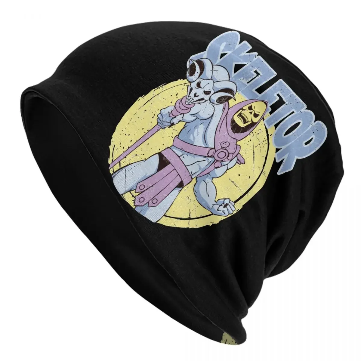 Skeletor Anime Skullies Beanies Hat He-Man and the Masters of the Universe Autumn Winter Unisex Caps Warm Dual-use Bonnet Hats