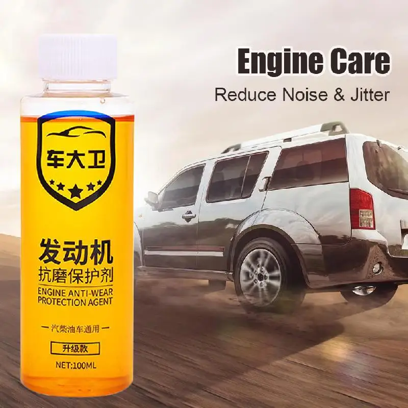 Professional Engine Care Reduce Noise Jitter Anti-wear Agent Gas Oil Fuel Cleaner Car For Bmw Tesla VW Benz Wash Maintenance