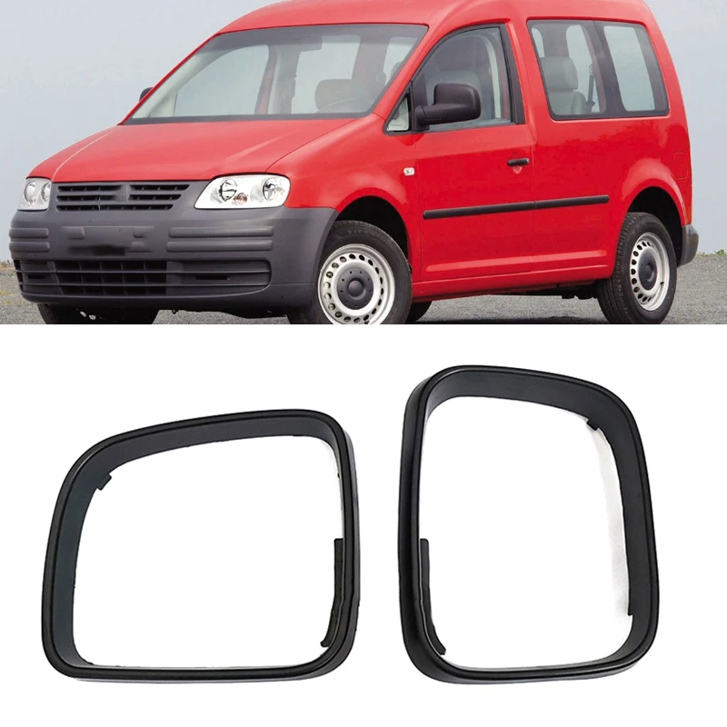 Car Door Side Mirror Frame Side Rear View Mirror Door Trim Cap Cover For VW Transporter Multivan T5 Caddy 2003 2004-2010 LHD