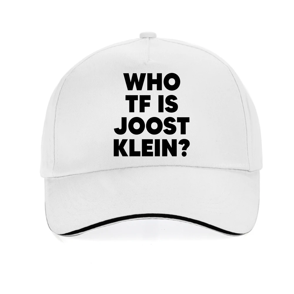 

Who Tf Is Joost Klein letter print baseball cap Europapa Eurovisions Men Women Harajuku fashion hat causaladjustable hats