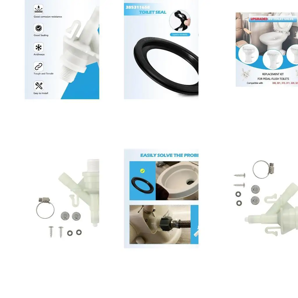 652F Heavy Duty Toilet Flush Valves with Ultrasonic Welding for Devices 300 310 Use